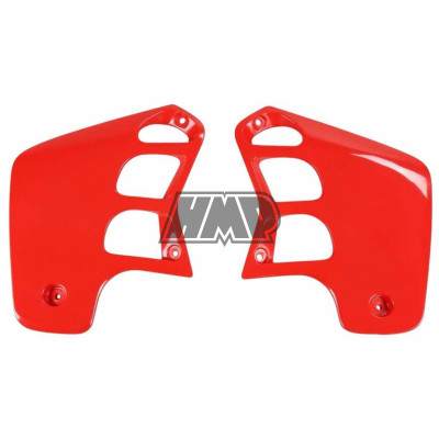 Tampas radiador HONDA CR 125 1989-1990 / CR 250 1988-1989 / vermelho - UFO